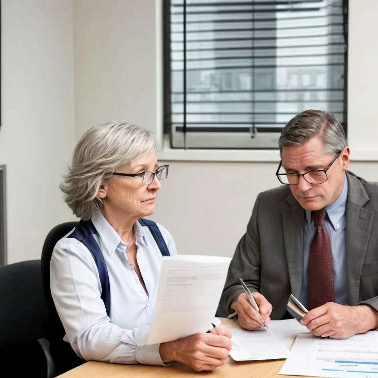 Unterstützung im Gespräch mit der Bank